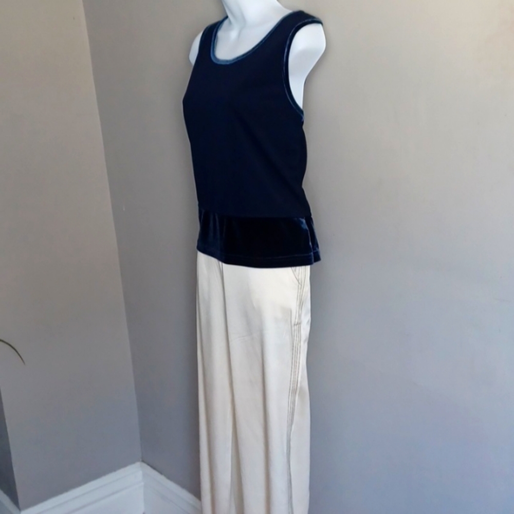 Zara cream pants size M - Picture 7 of 14